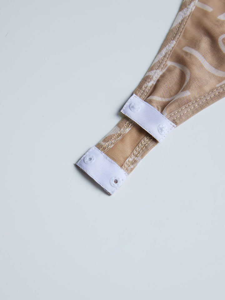 Body ajusté Sheer Meltaway Scripted