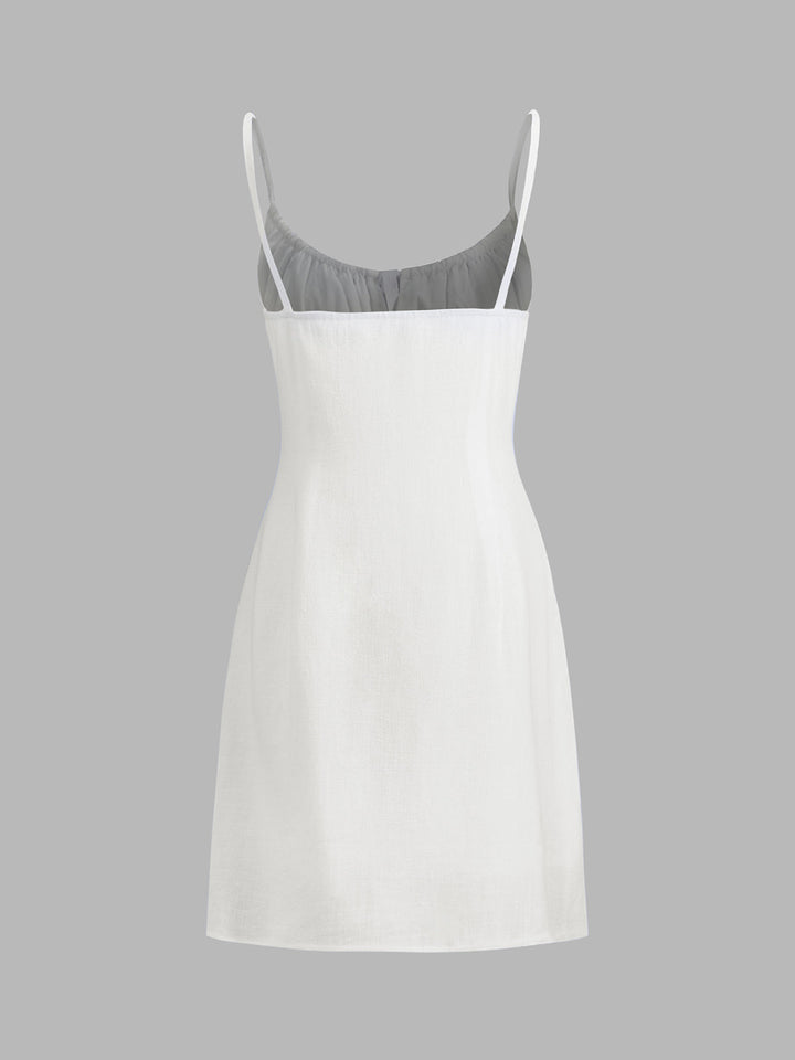 Darling Robe Mini en Lin Uni