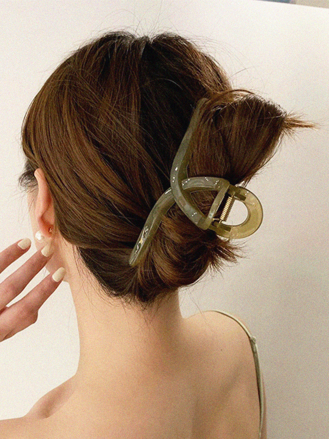 Griffe de Cheveux en Gemme de Marbre