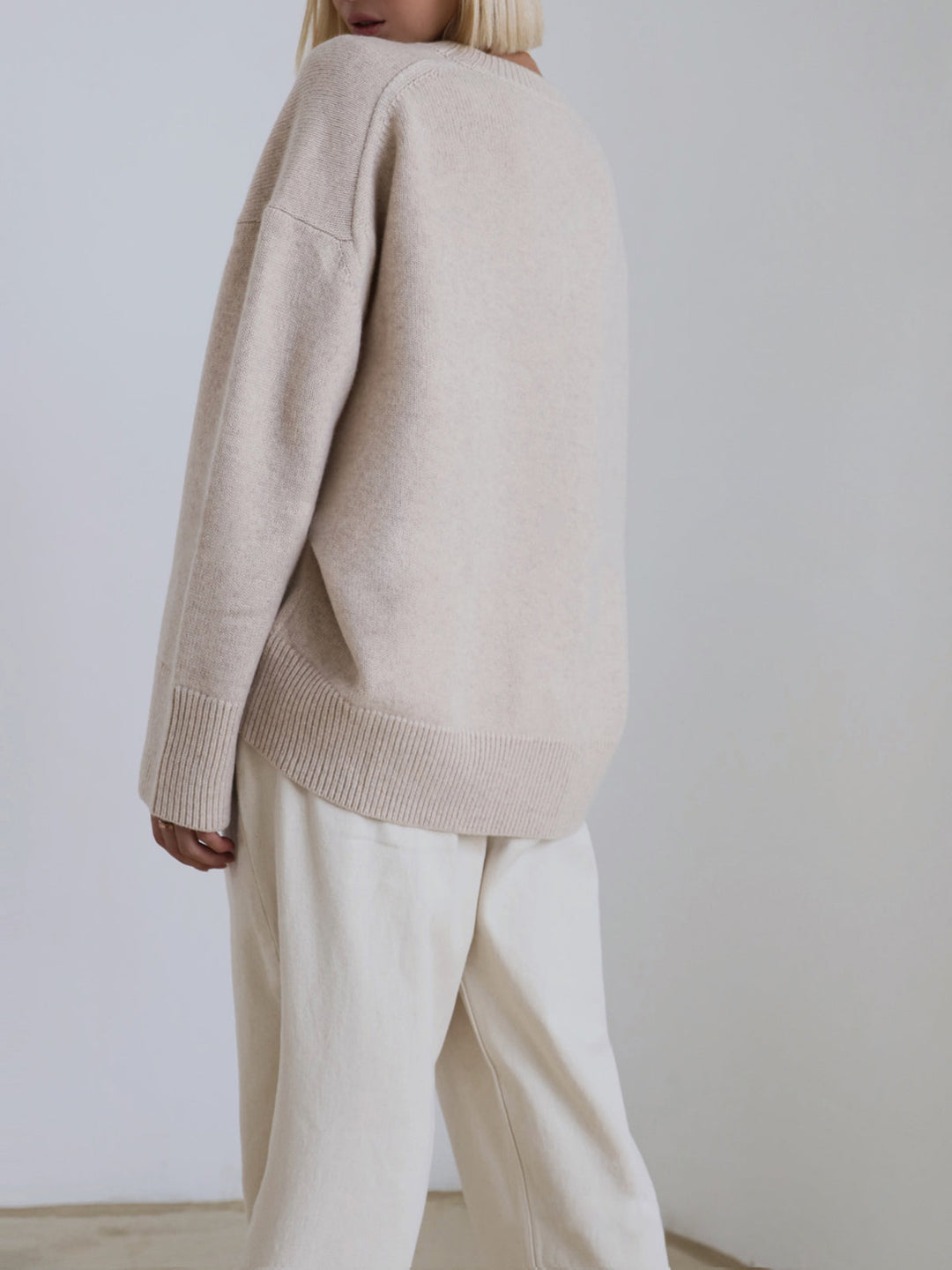 Pull Overs en Gros en Tricot Rose Bonbon
