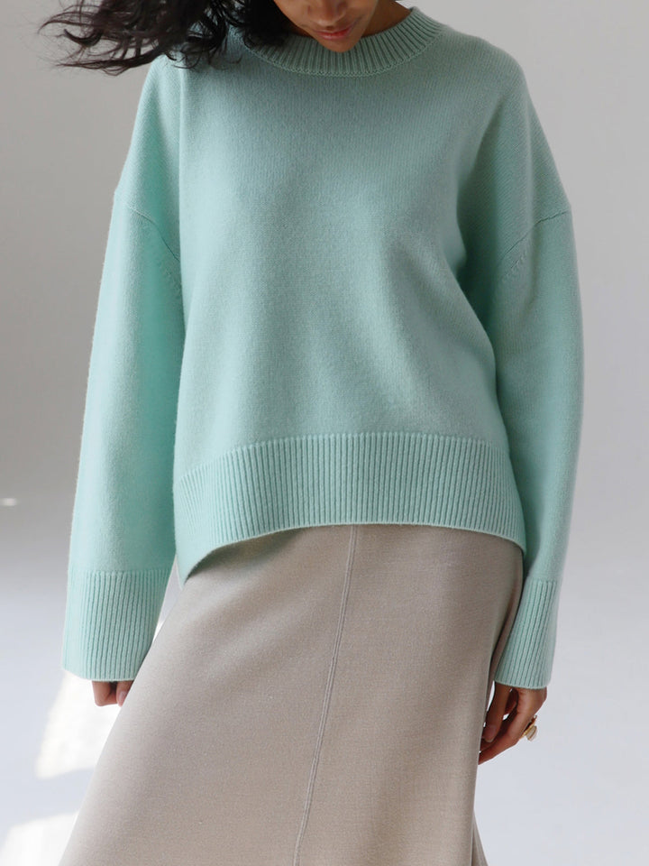 Pull Overs en Gros en Tricot Rose Bonbon