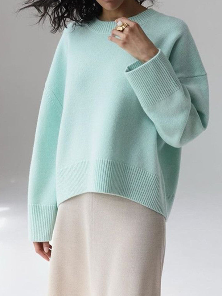 Pull Overs en Gros en Tricot Rose Bonbon