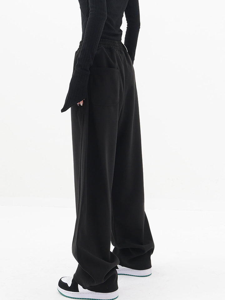 Pantalons amples évasés unis