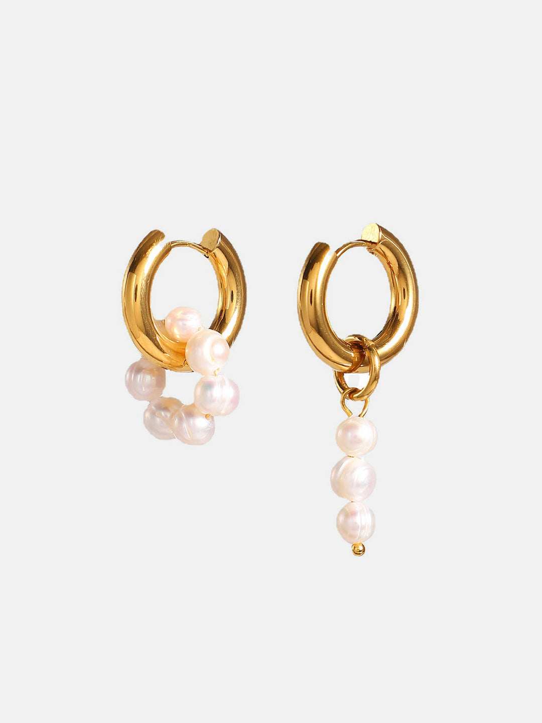 Boucles d'oreilles perle de joie