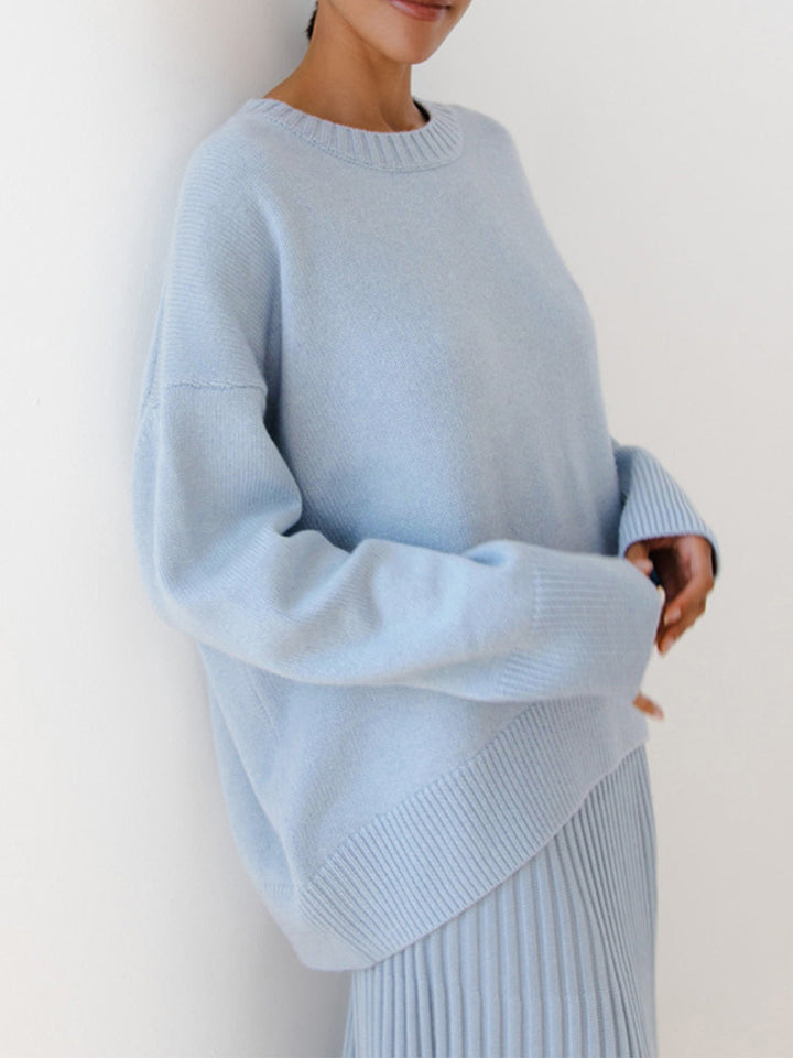 Pull Overs en Gros en Tricot Rose Bonbon