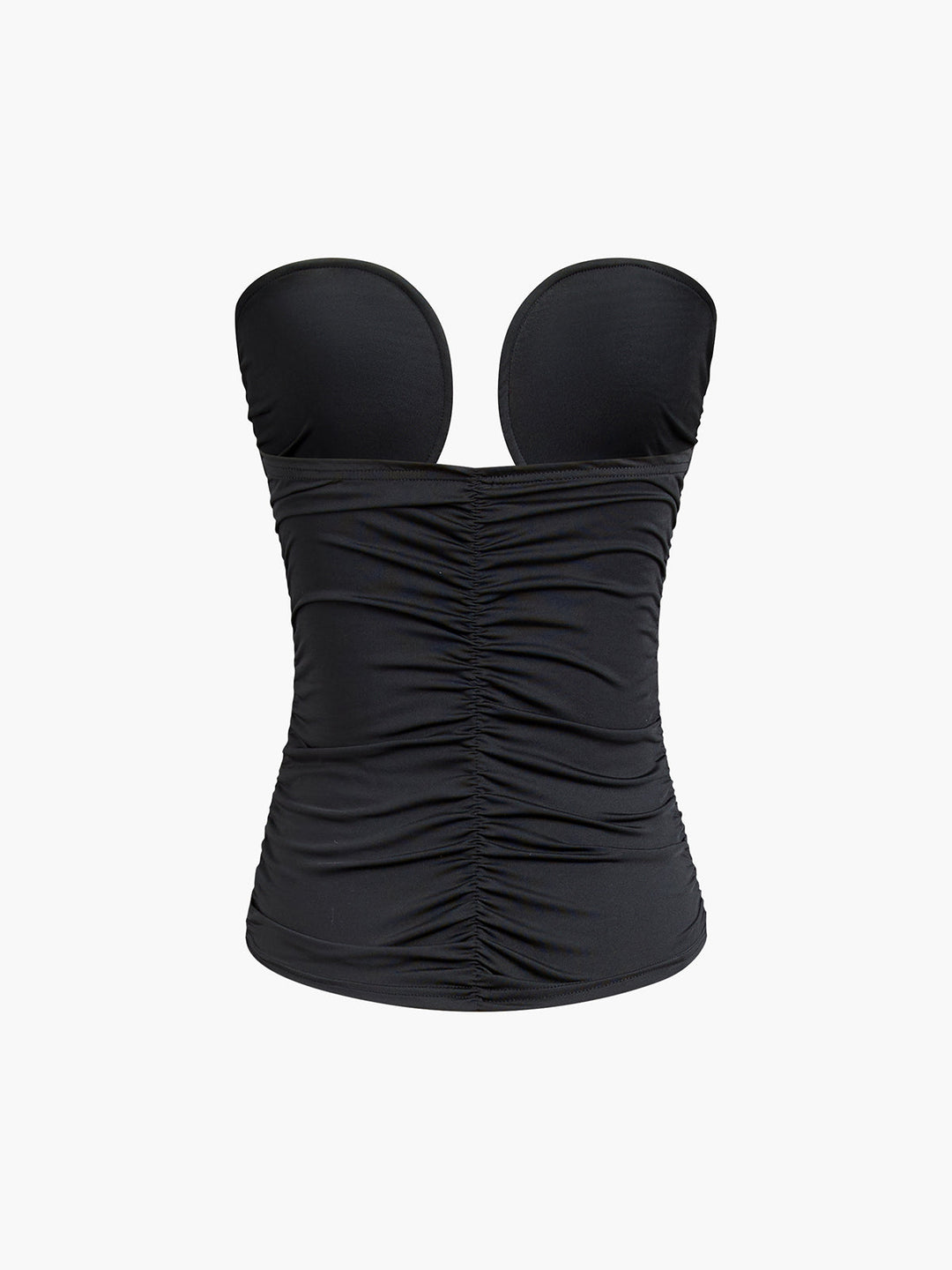 Top bustier tube sans bretelles