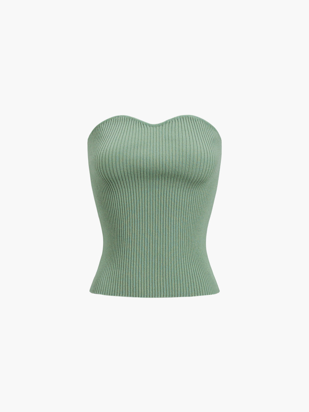 Haut Bandeau Détachable en Côtelé