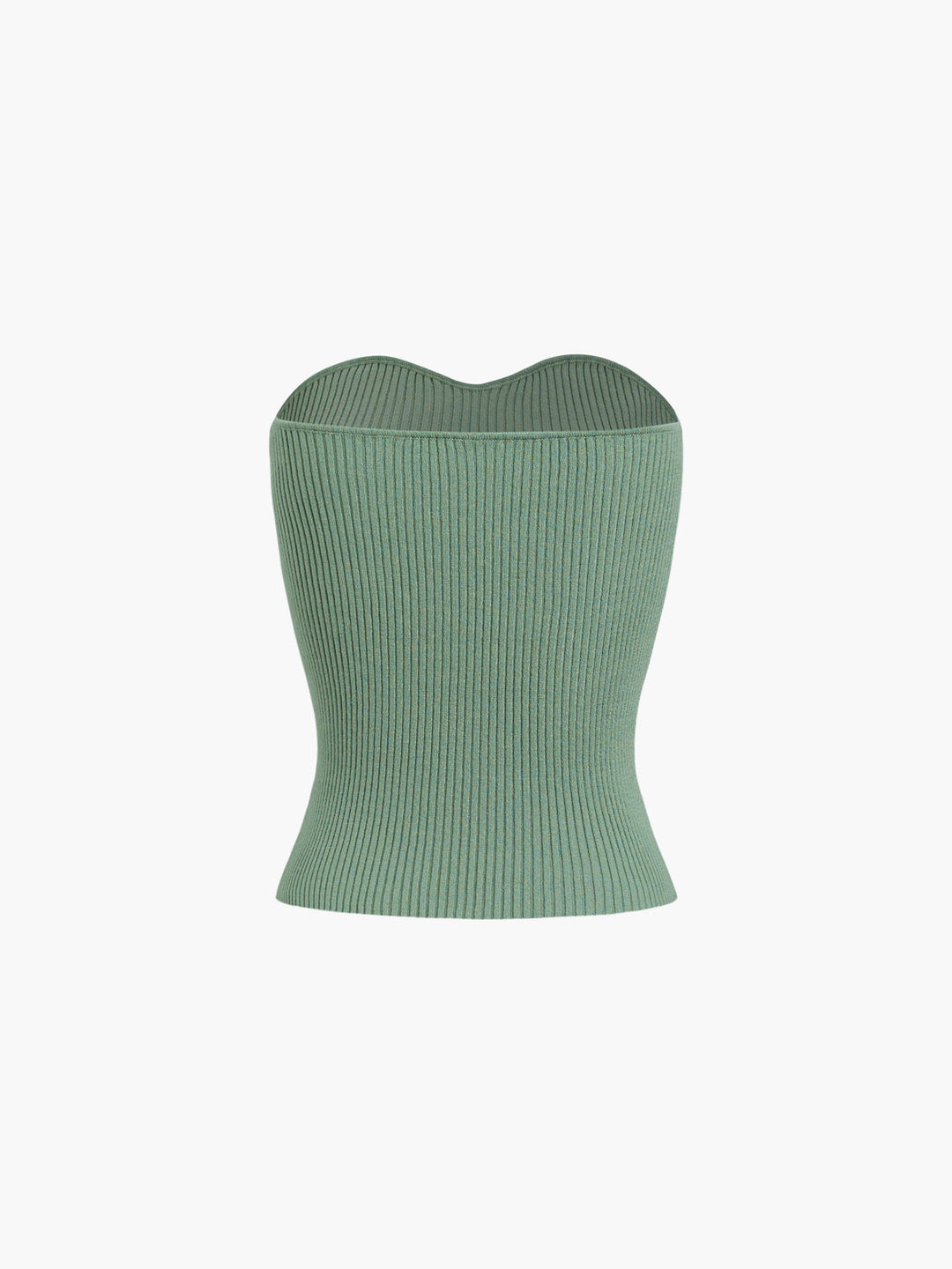 Haut Bandeau Détachable en Côtelé