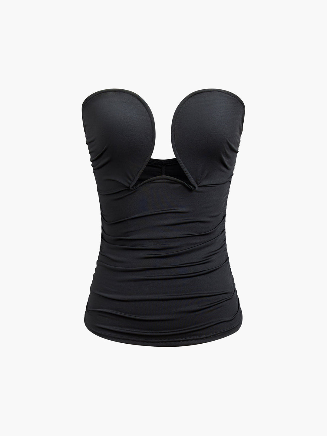 Top bustier tube sans bretelles