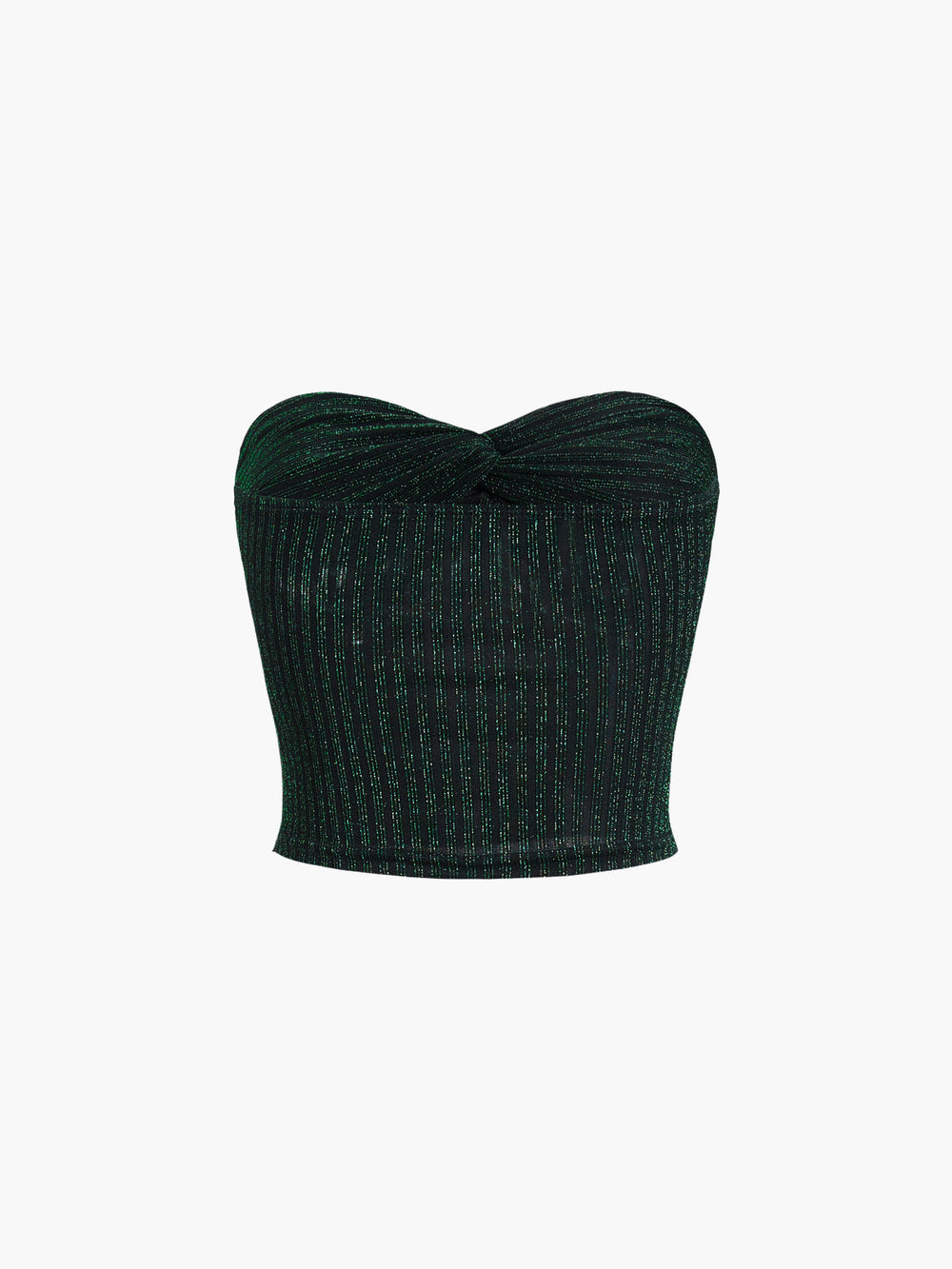 Top Bardot Bandeau Écologique à Paillettes