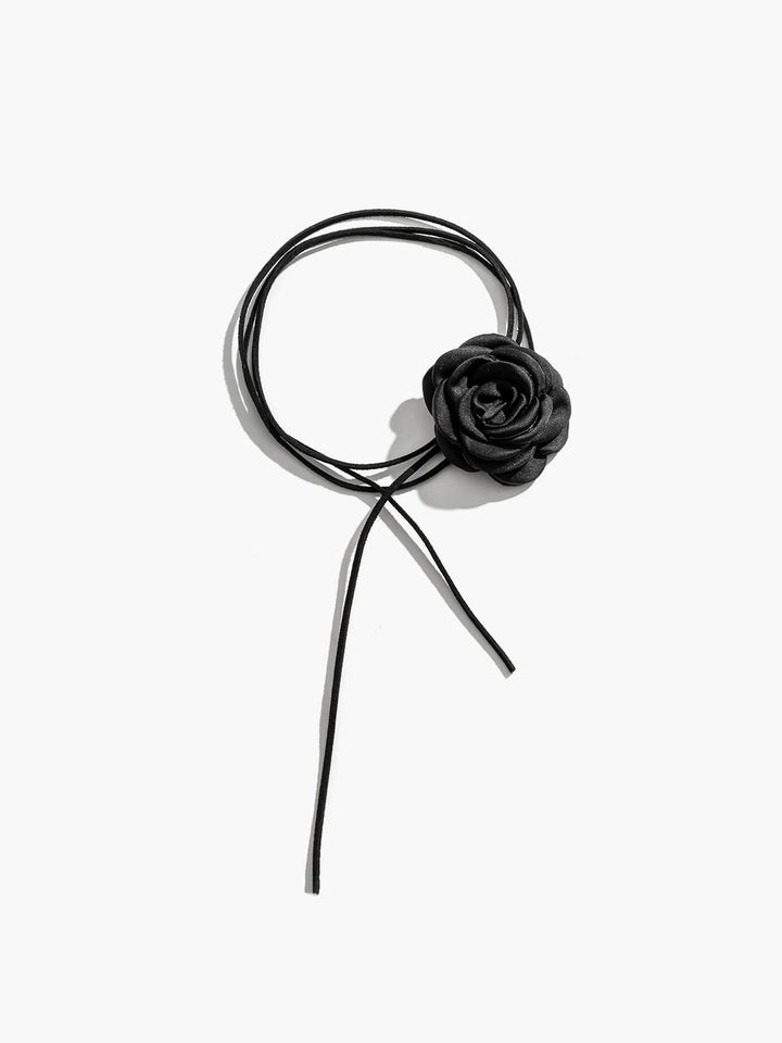 Collier Ras du Cou Rosette Bud
