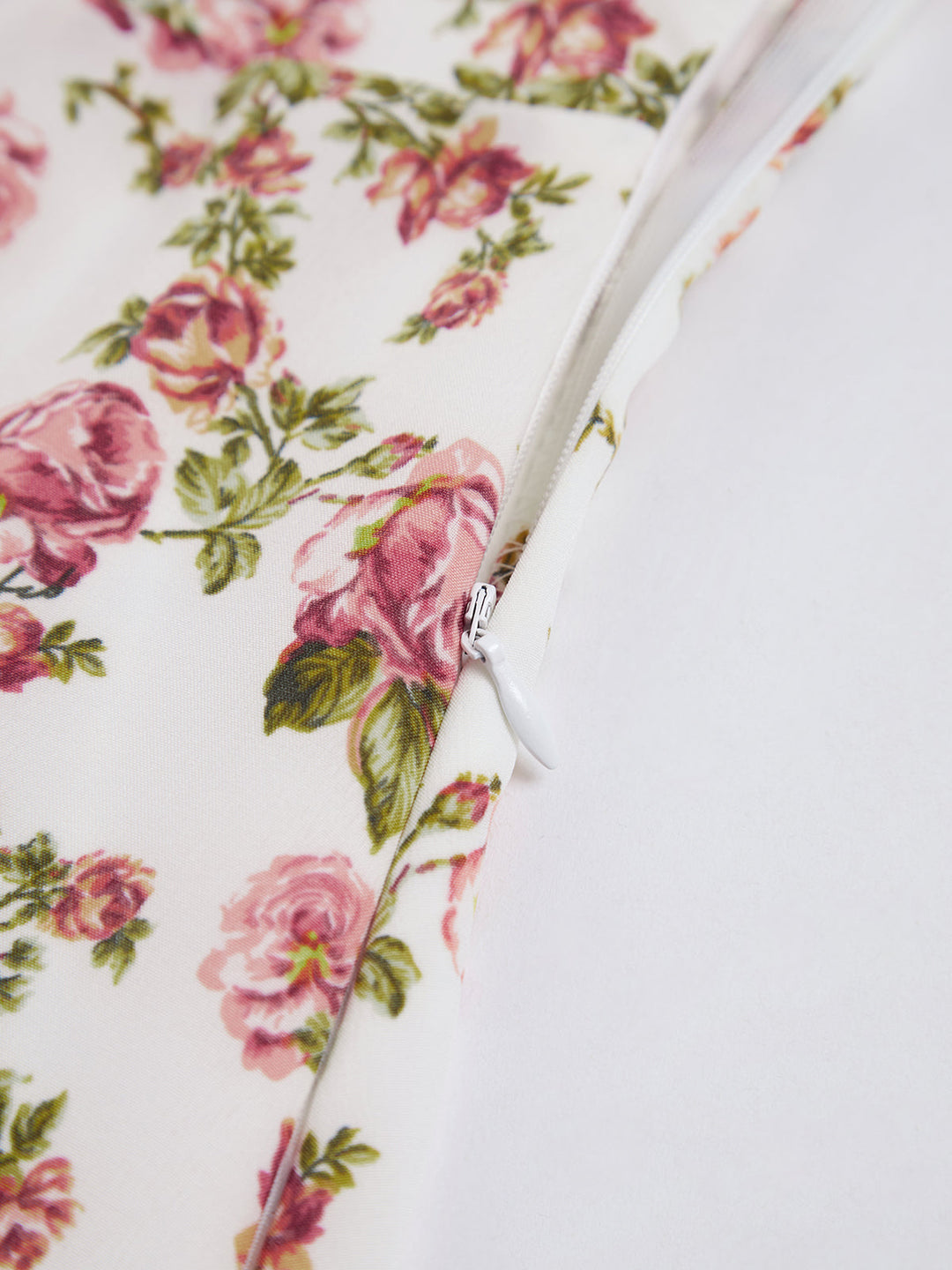 Robe mi-longue à fleurs Rosebud