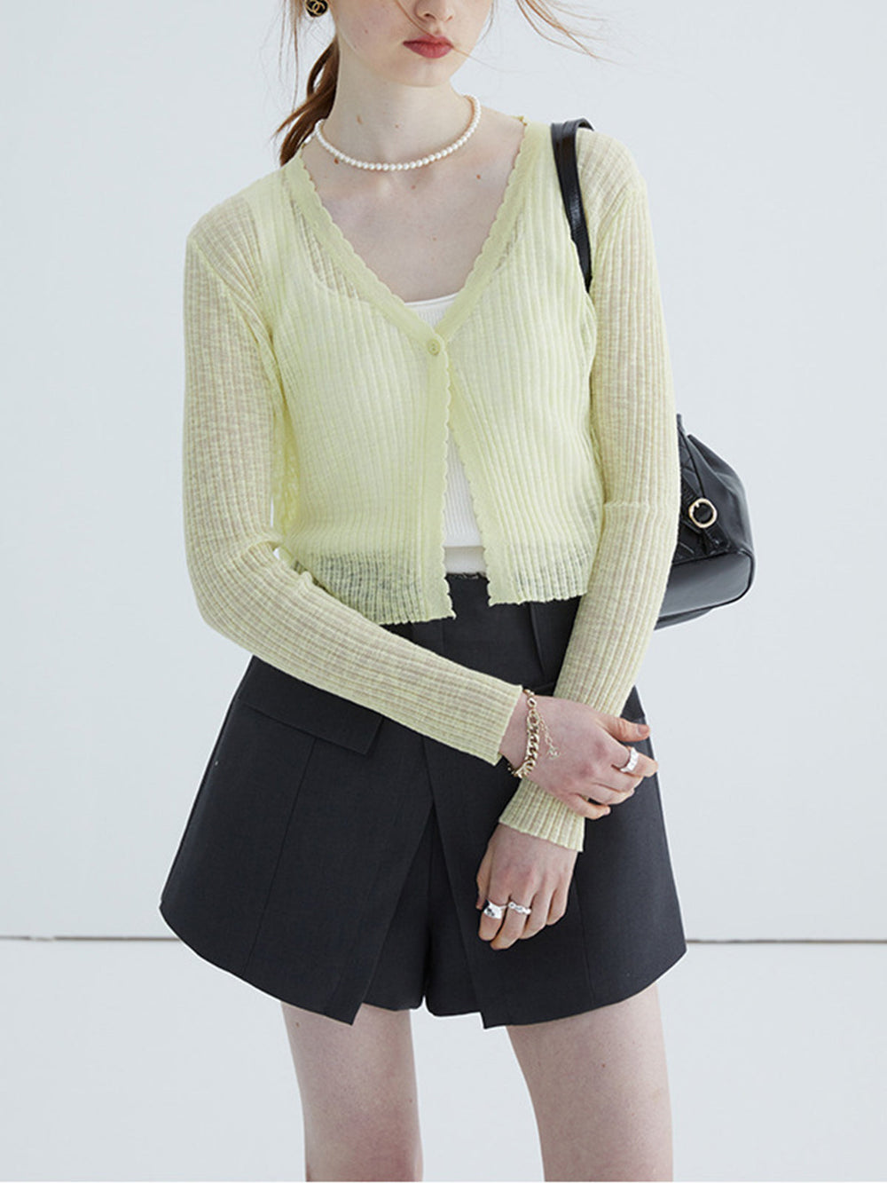 Cardigan en Maille Légère