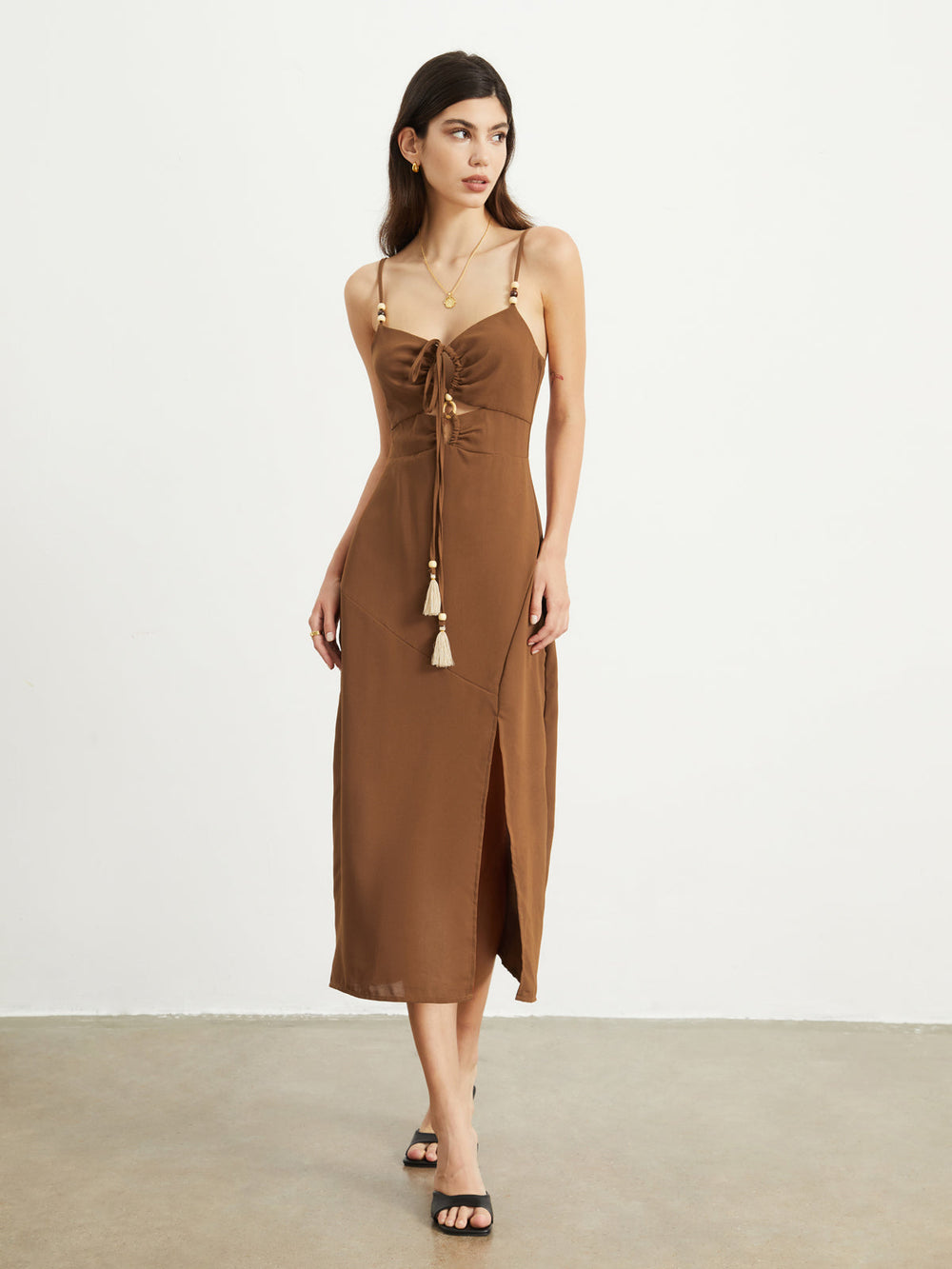 Robe mi-longue Elena