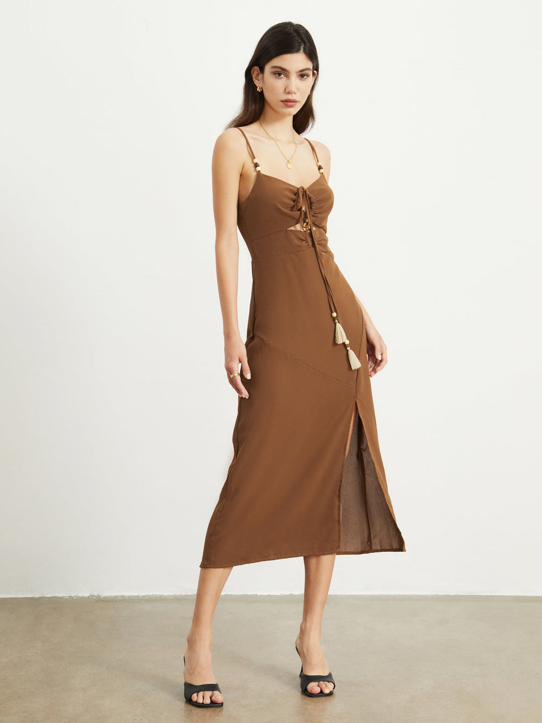 Robe mi-longue Elena