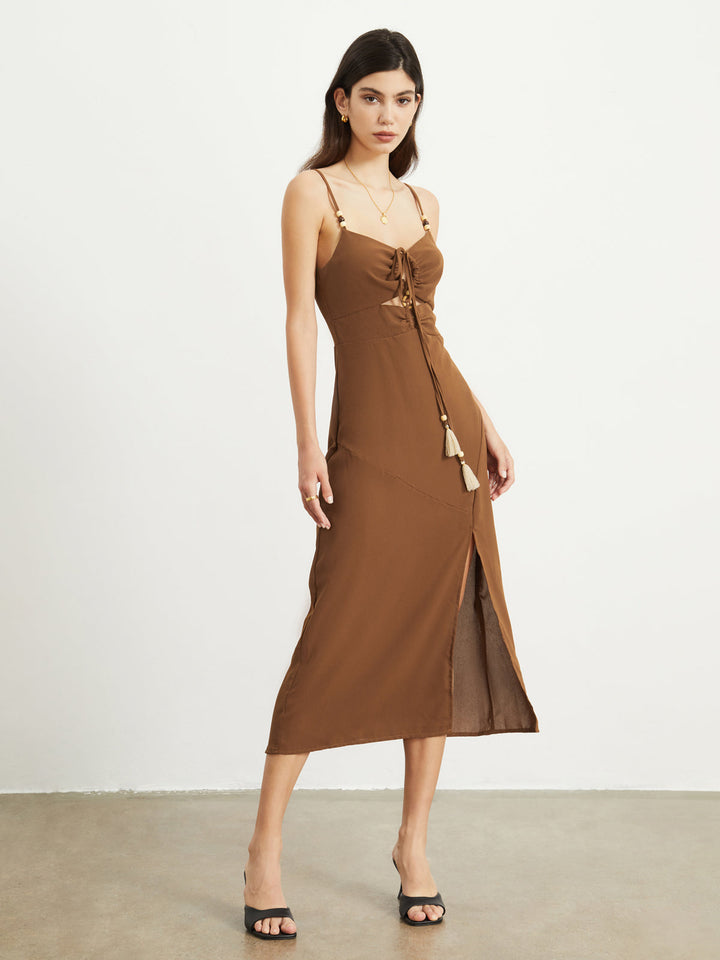 Robe mi-longue Elena