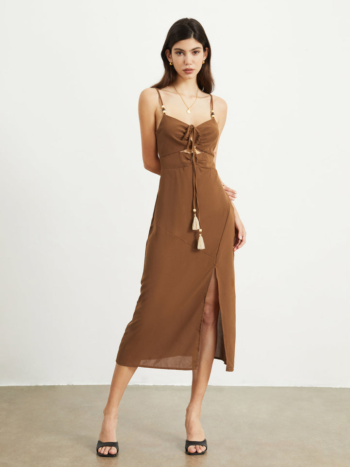 Robe mi-longue Elena