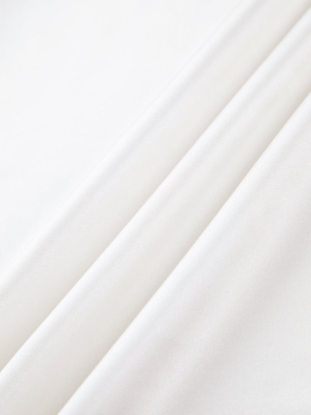 Ensemble Jupe Satin Bordée de Dentelle