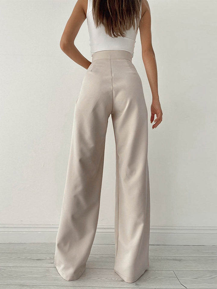 Pantalon Large Palazzo à Nouer