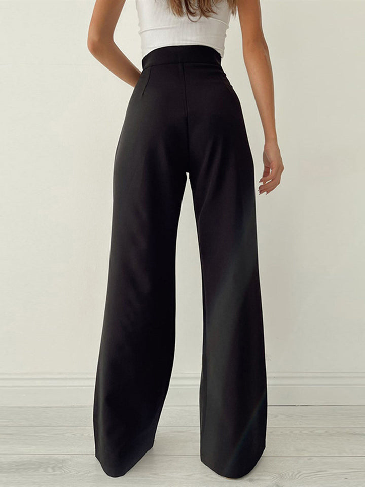 Pantalon Large Palazzo à Nouer