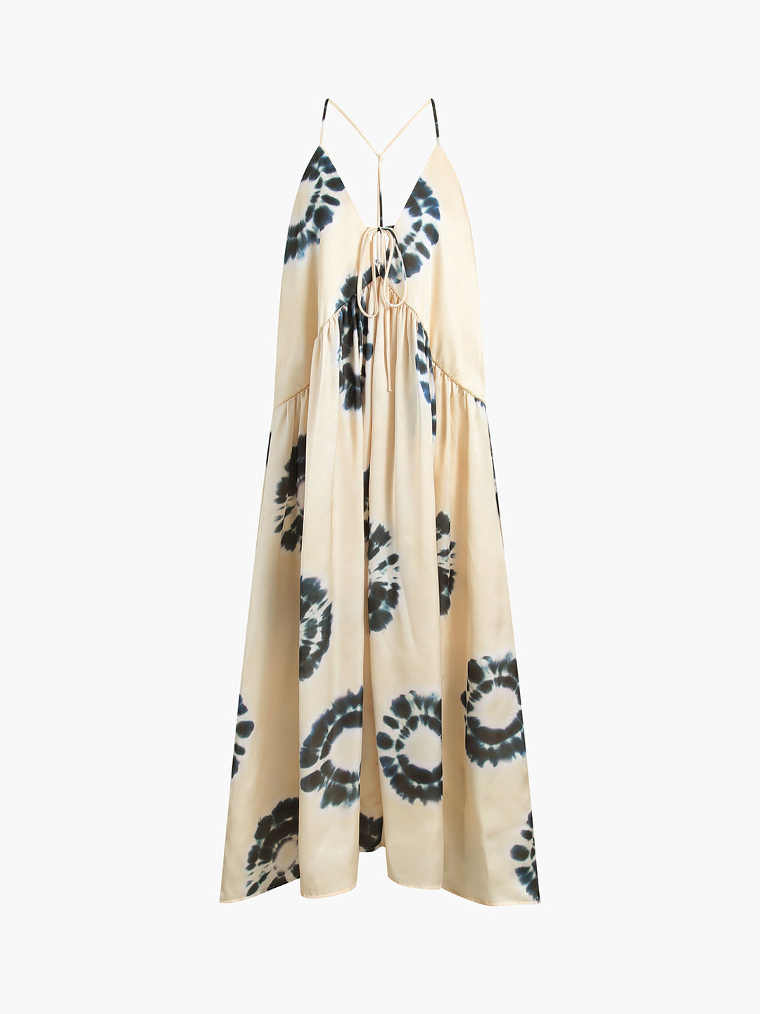 Robe Longue Décontractée Effet Moucheté