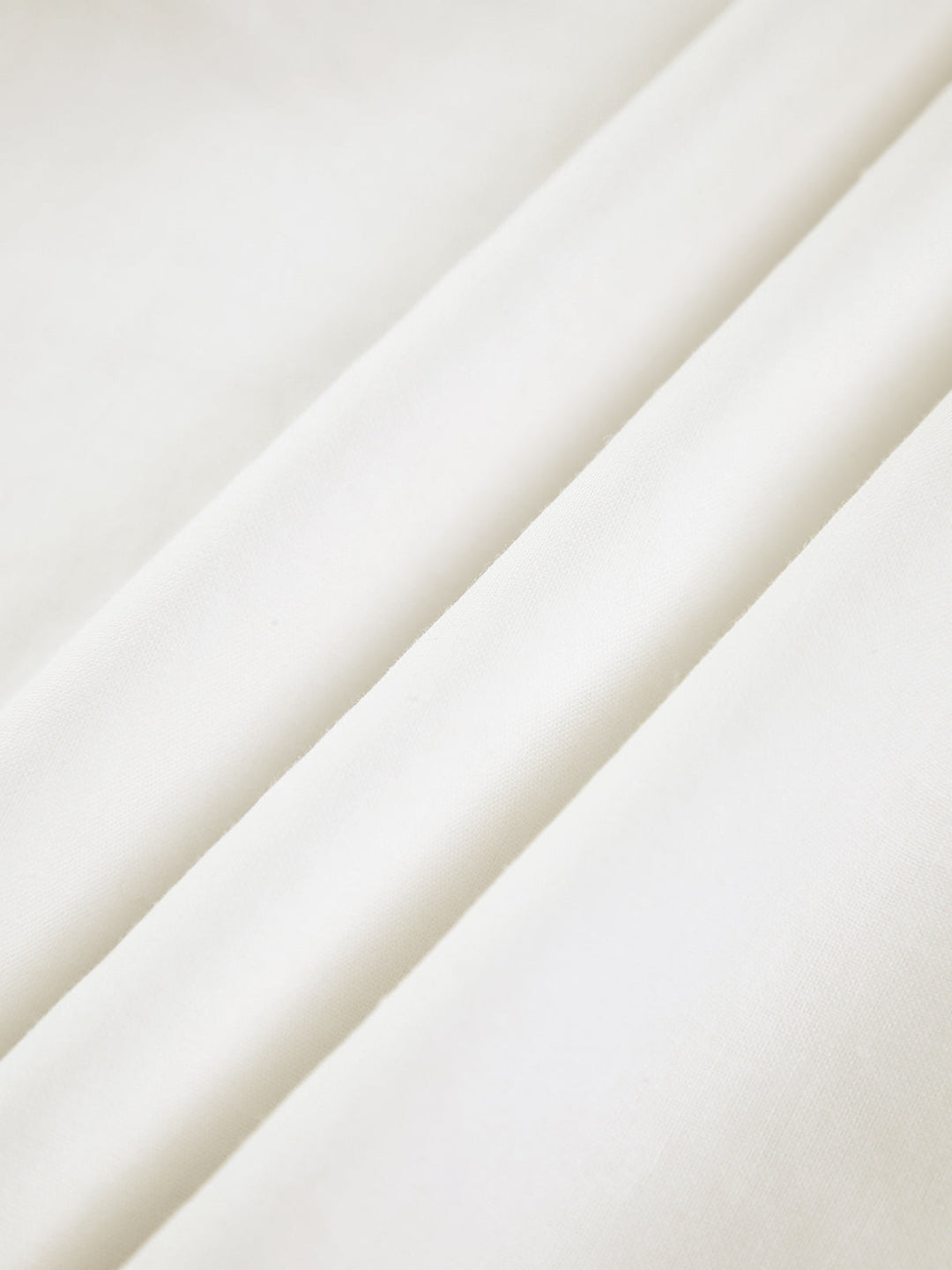 Robe Courte Manches Courtes en Coton et Lin de l'Égée