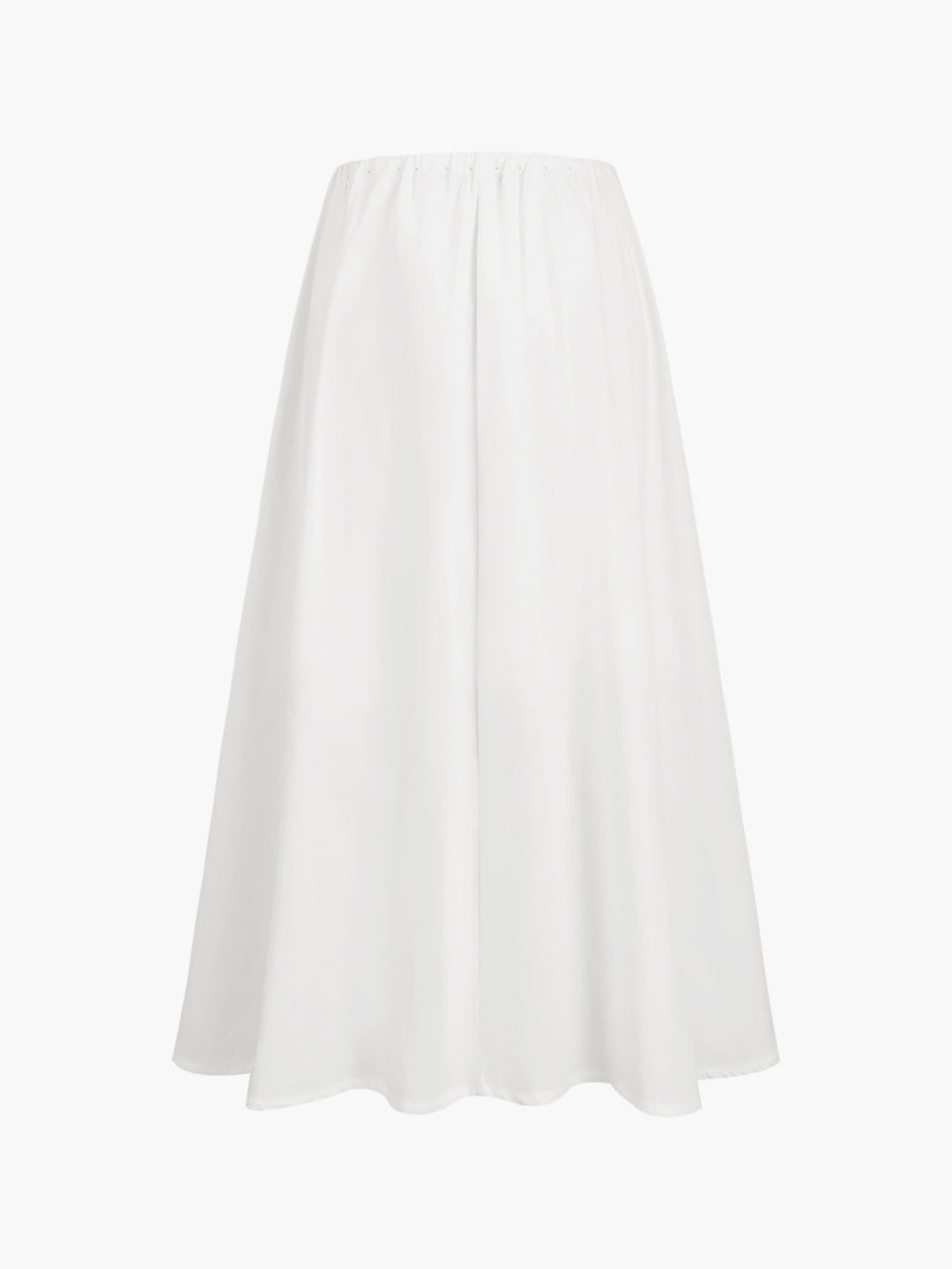 Jupe Maxi Zippée Semi-Transparente Esthétique Cowgirl