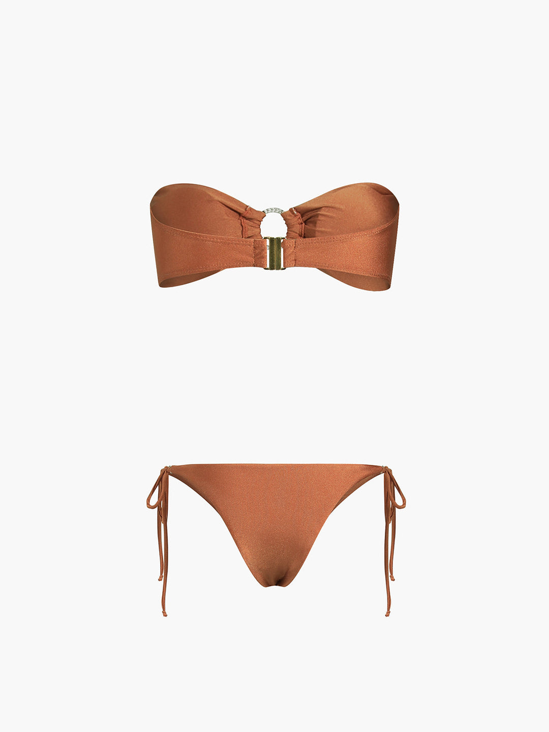 Maillot de bain deux pièces bikini haricots de cacao