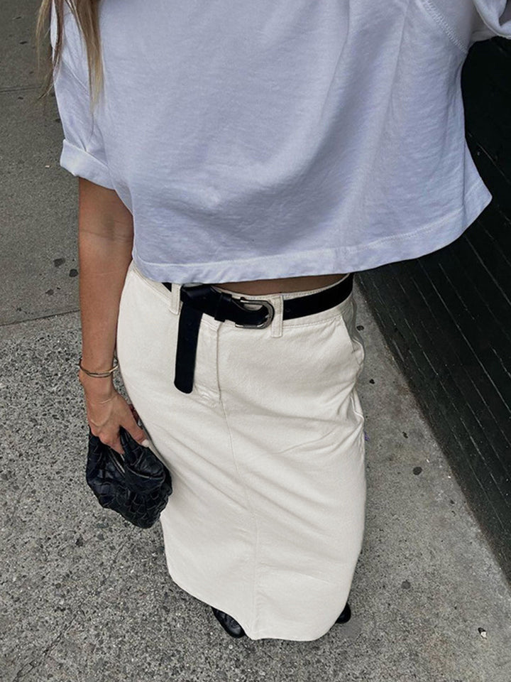 Jupe Maxi Fendue Parisienne