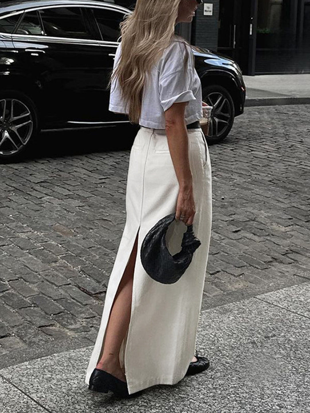 Jupe Maxi Fendue Parisienne