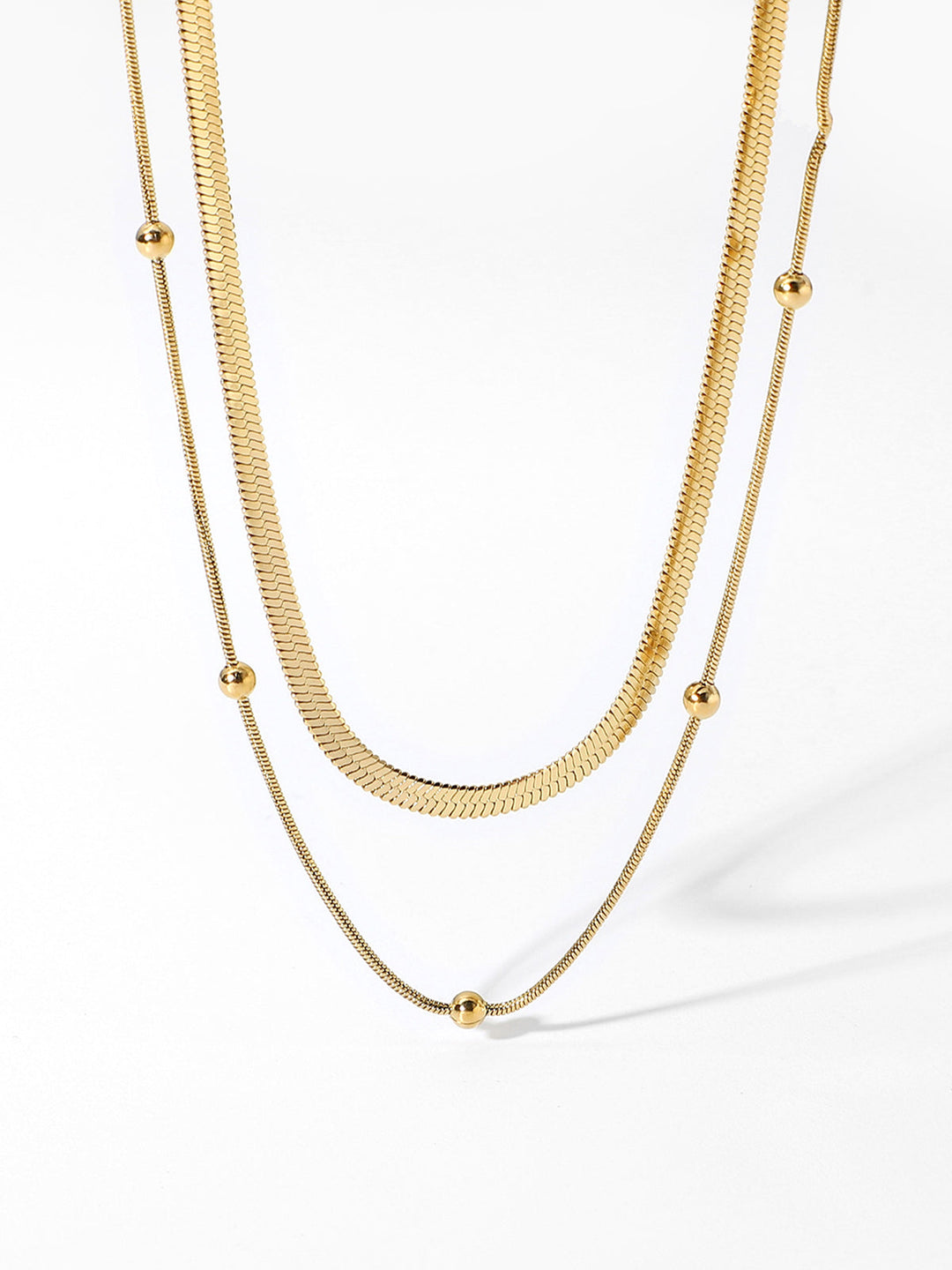 Collier Tranquility à Double Couche