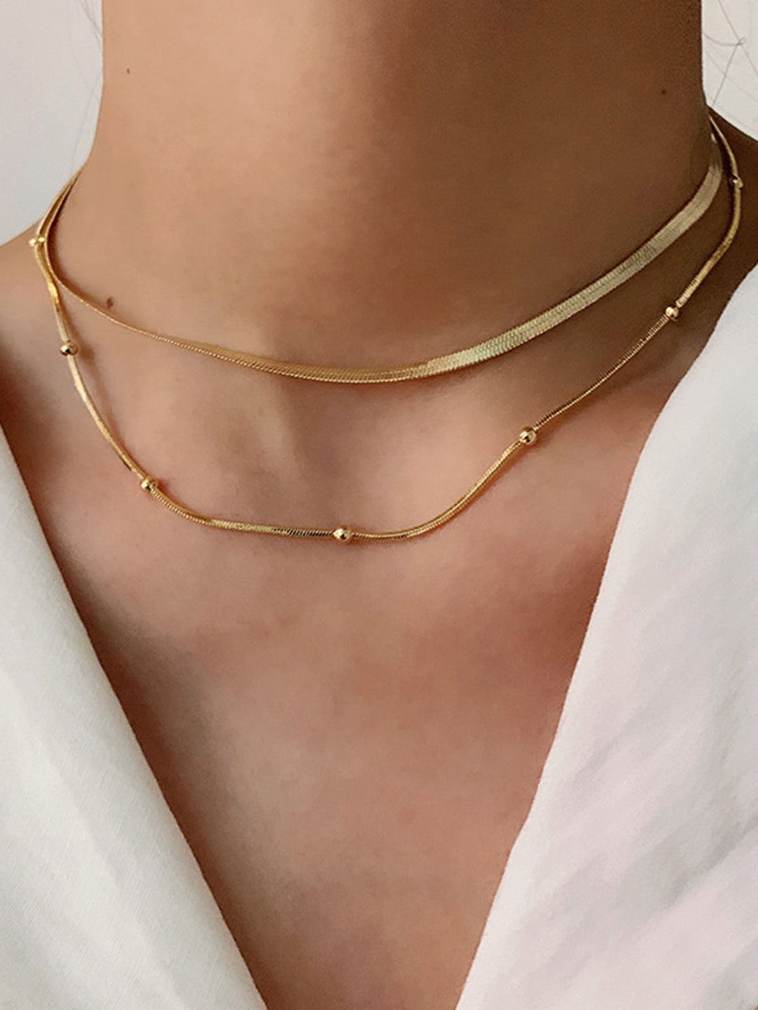 Collier Tranquility à Double Couche