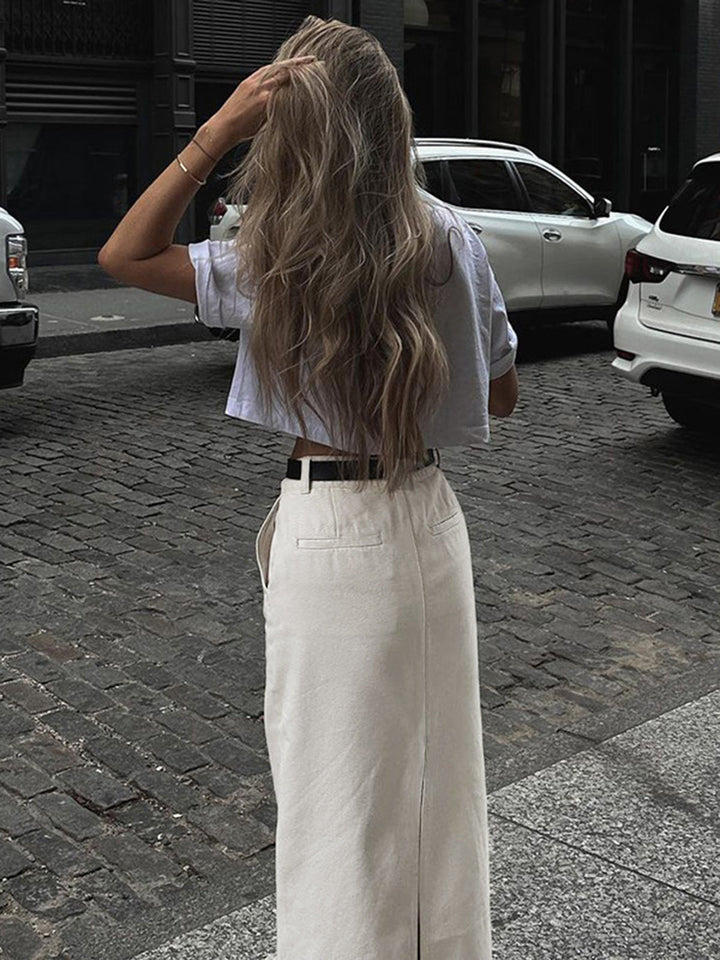 Jupe Maxi Fendue Parisienne