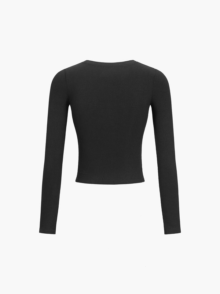 Chemise Cintrée à Manches Longues