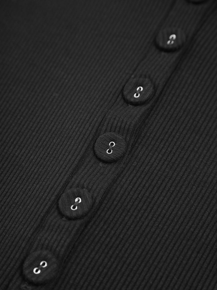 Chemise Cintrée à Manches Longues