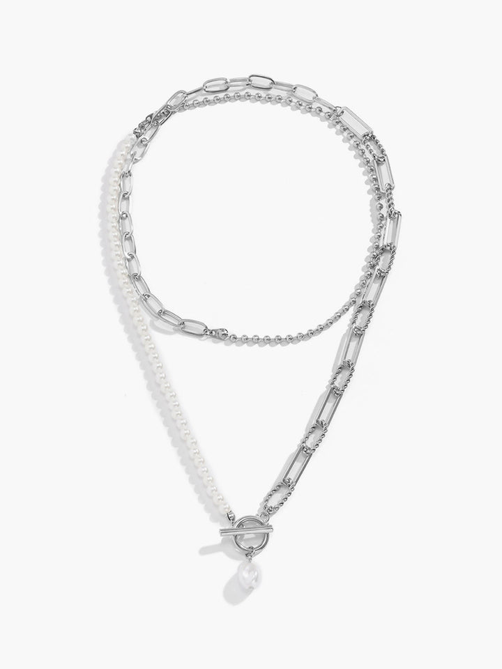 Collier Perle Saturne