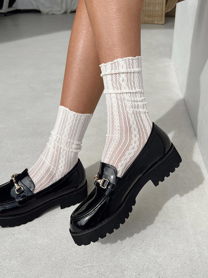 Chaussettes en dentelle