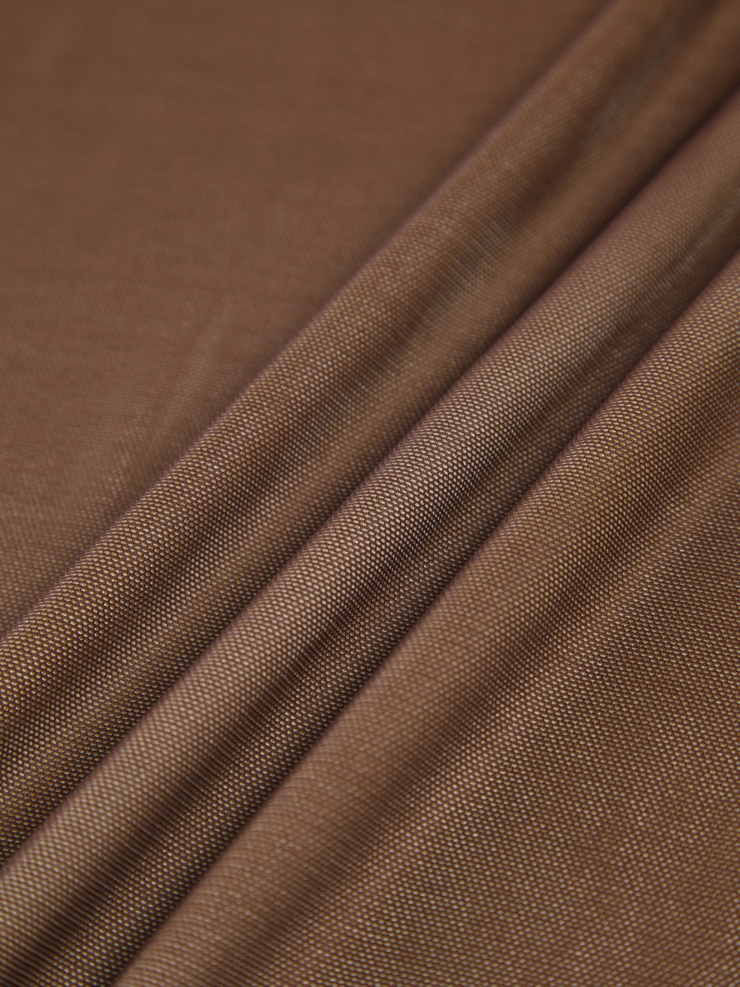 Robe longue zippée en maille ombrée Cappuccino