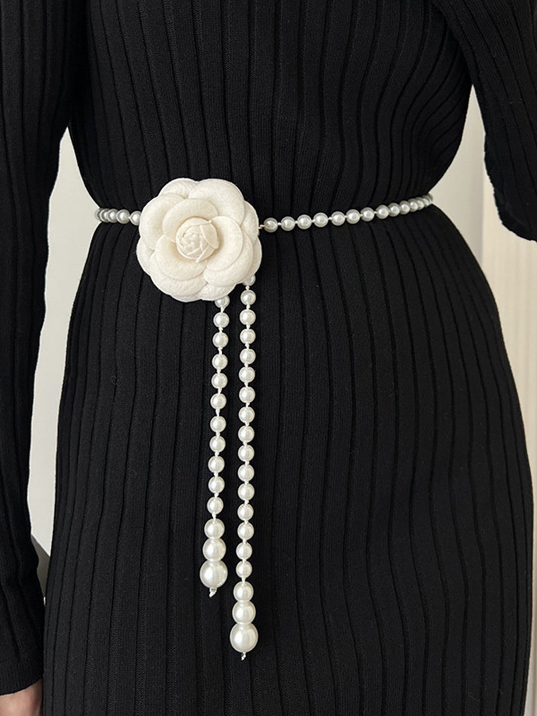 Chaîne de ventre Rosette Pearls