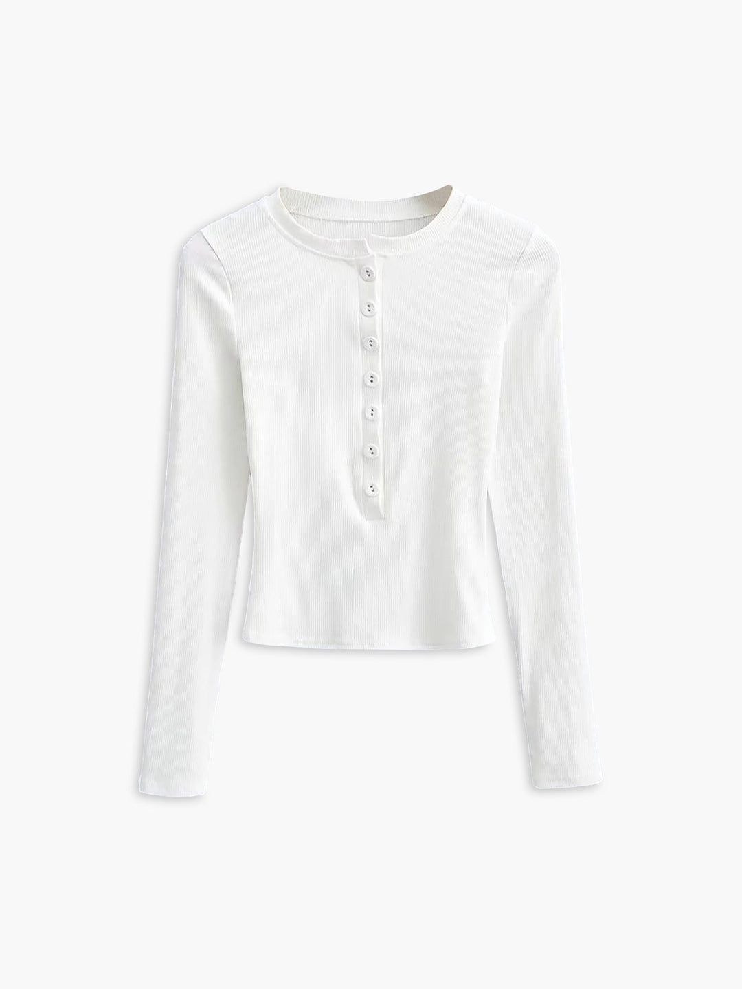 Chemise Cintrée à Manches Longues