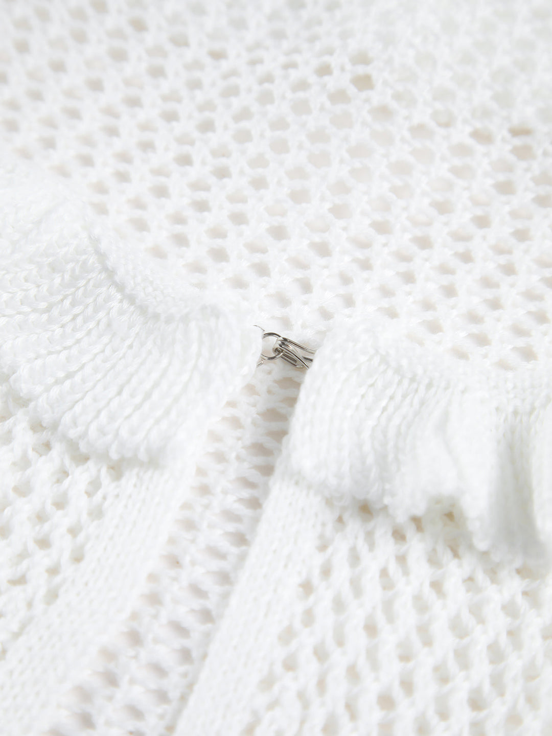 Cardigan "Sheer Crochet Eyelet Fly Away"