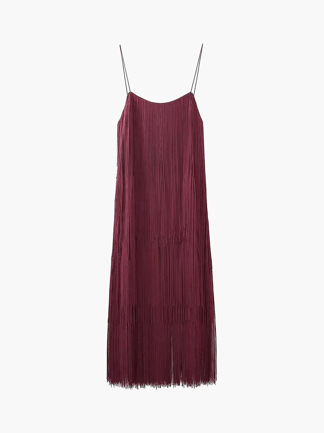 Robe Courte Florence à Dos Nu et Franges