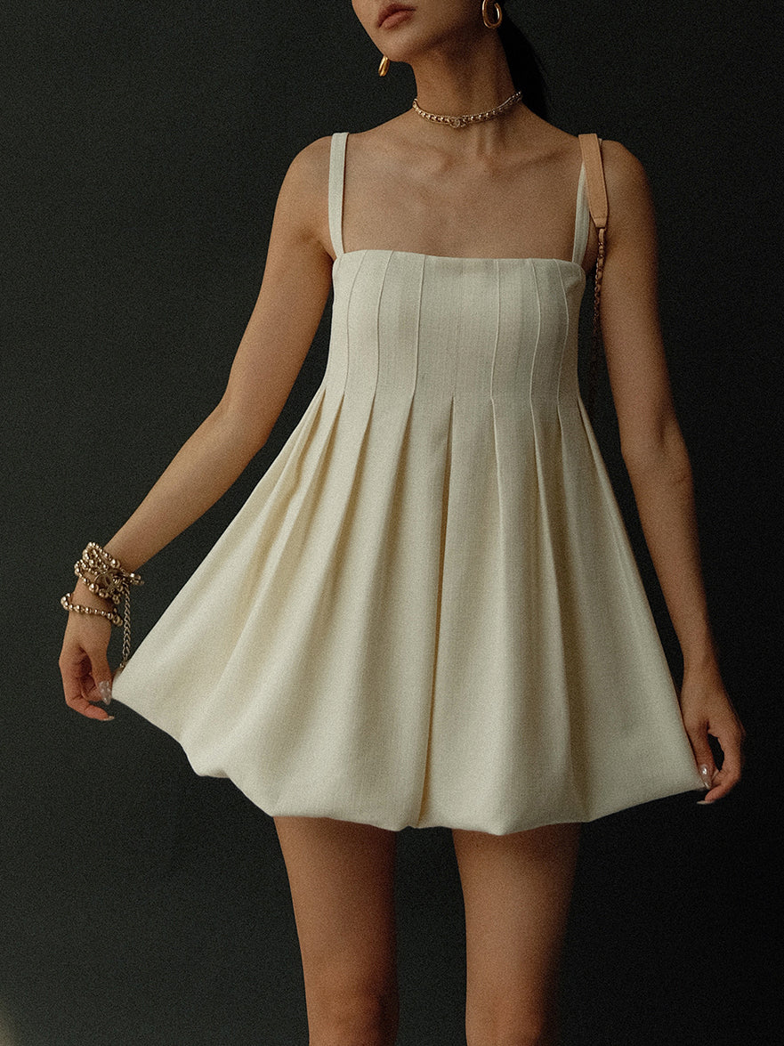 Robe patineuse plissée Rêve Sacré