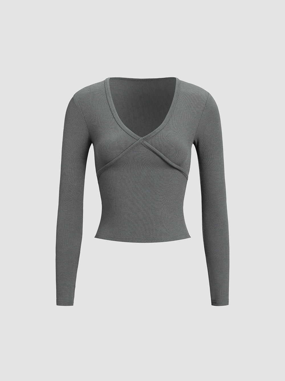 Chemise Manches Longues Classique Col en V