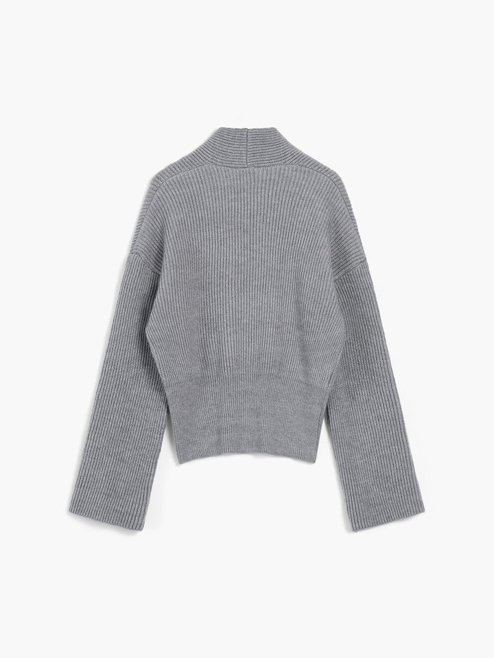 Sweater Manches chauve-souris à Épaules Dénudées She's Effortless