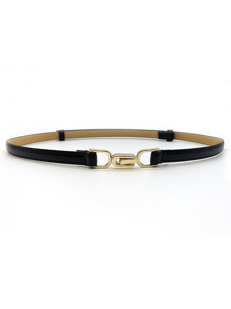 Ceinture en cuir pour fermer les yeux