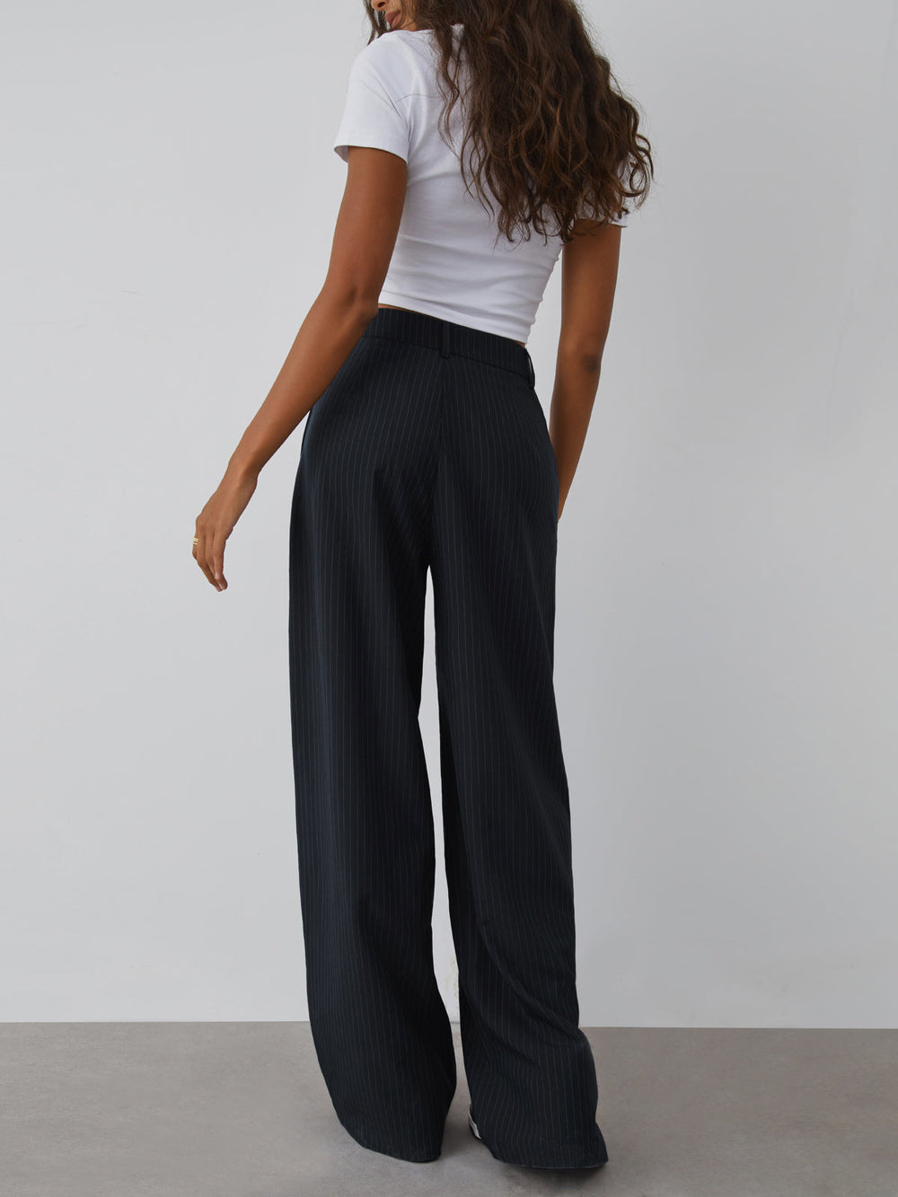 Pantalons Robe Large Pinstripes Shock Value