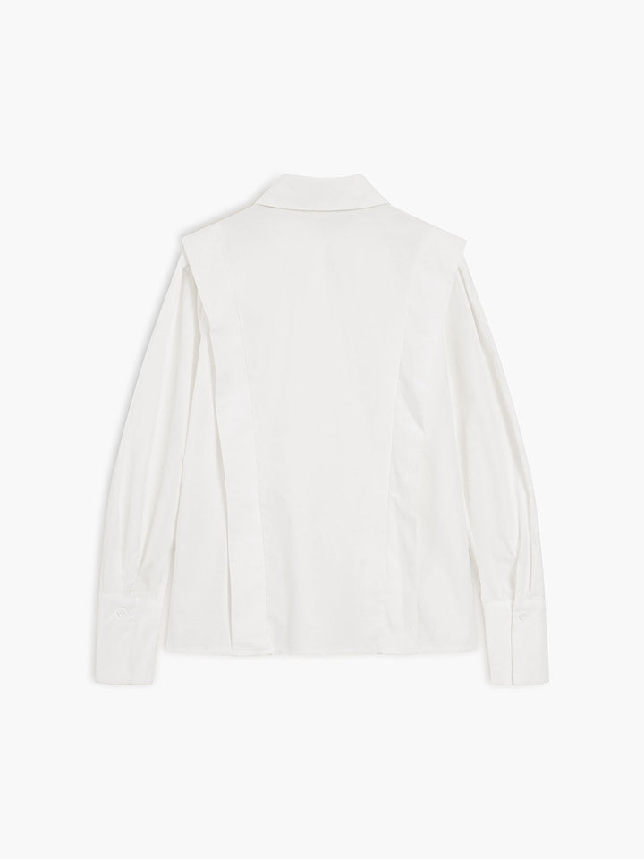 Chemise boutonnée équitable et carrée