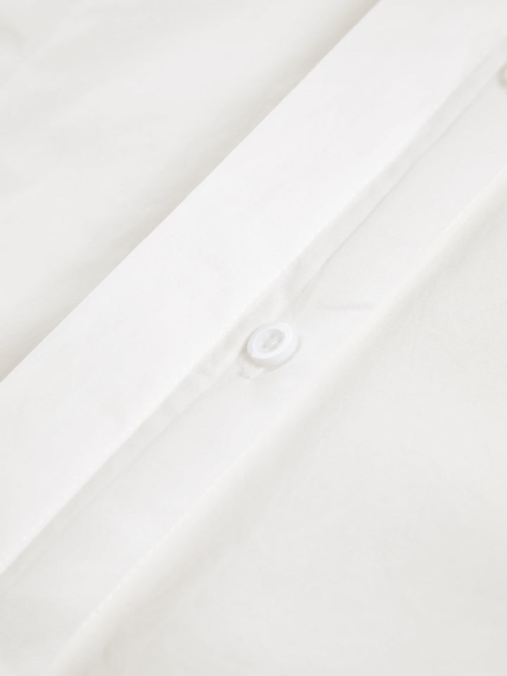 Chemise boutonnée équitable et carrée