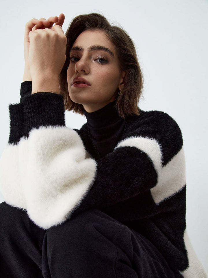 Cardigan Flou Rayé Premier Choix